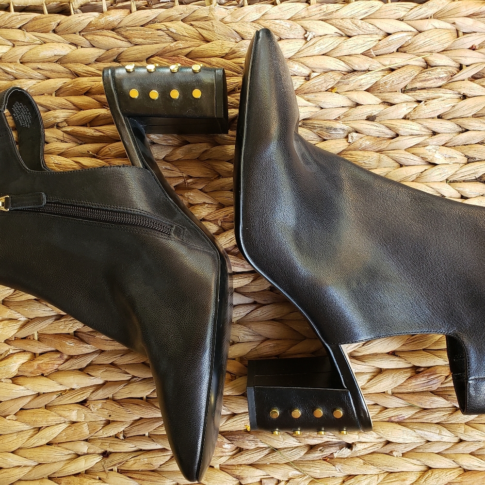 Women's size 14 open heel ankle boots new